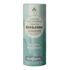 Hot Ben & Anna Deodorant highland breeze sensitive papertube