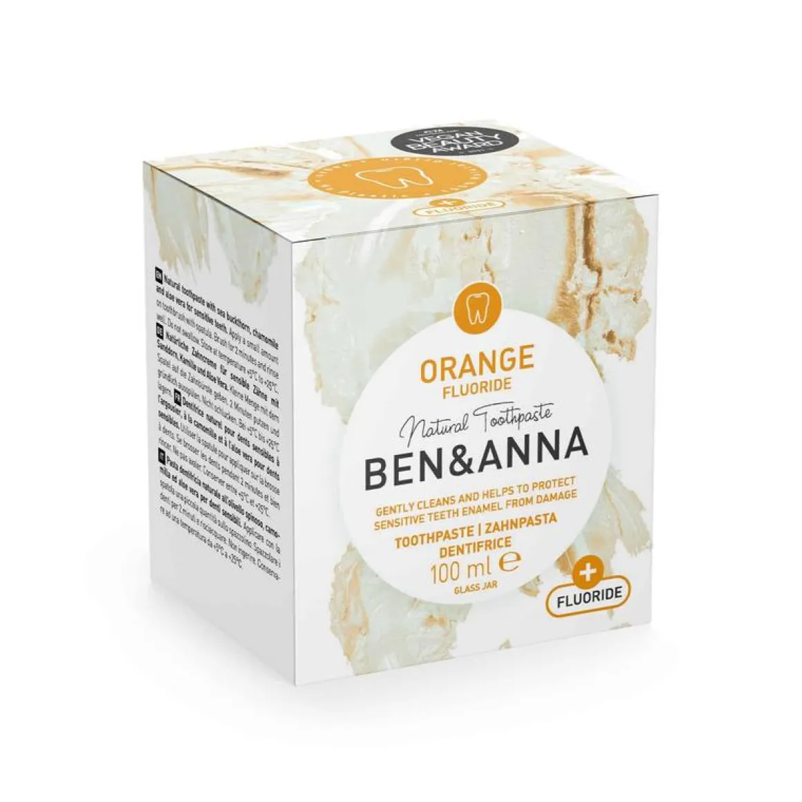 Ben & Anna Tandpasta orange fluoride