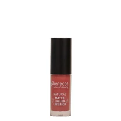 Hot Benecos natural beauty Natural lipstick liquid mat rosewood romance