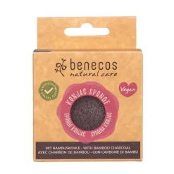Benecos natural beauty Natural konjac sponge - black bamboo