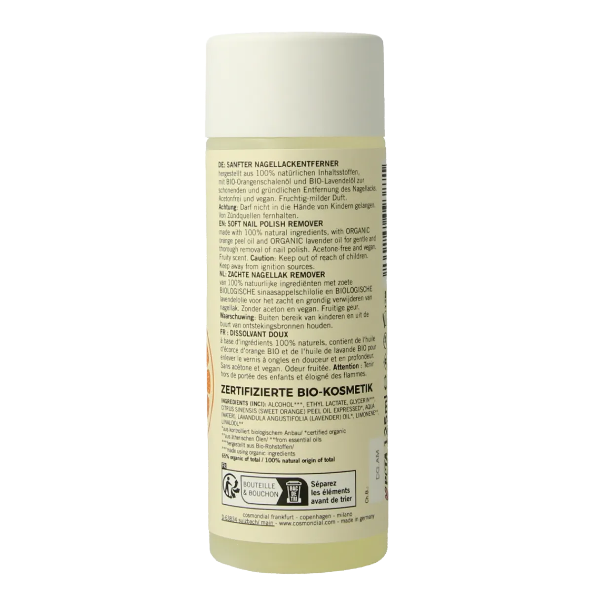 Best Benecos natural beauty Vegan nagellak remover plantbased
