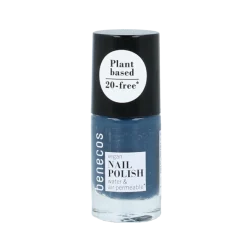 Sale Benecos natural beauty Vegan nail polish nordic blue 20-free plantbased