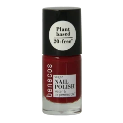 Benecos natural beauty Vegan nail polish cherry red 20-free plantbased