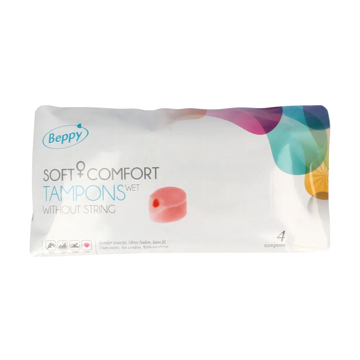 Beppy Soft+ comfort tampons wet