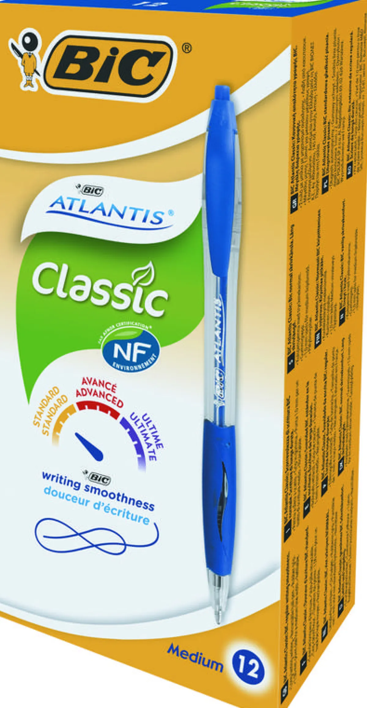 BIC Atlantis pennen blauw doos