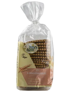 Billy's Farm Granenkoekjes 5 granen bio