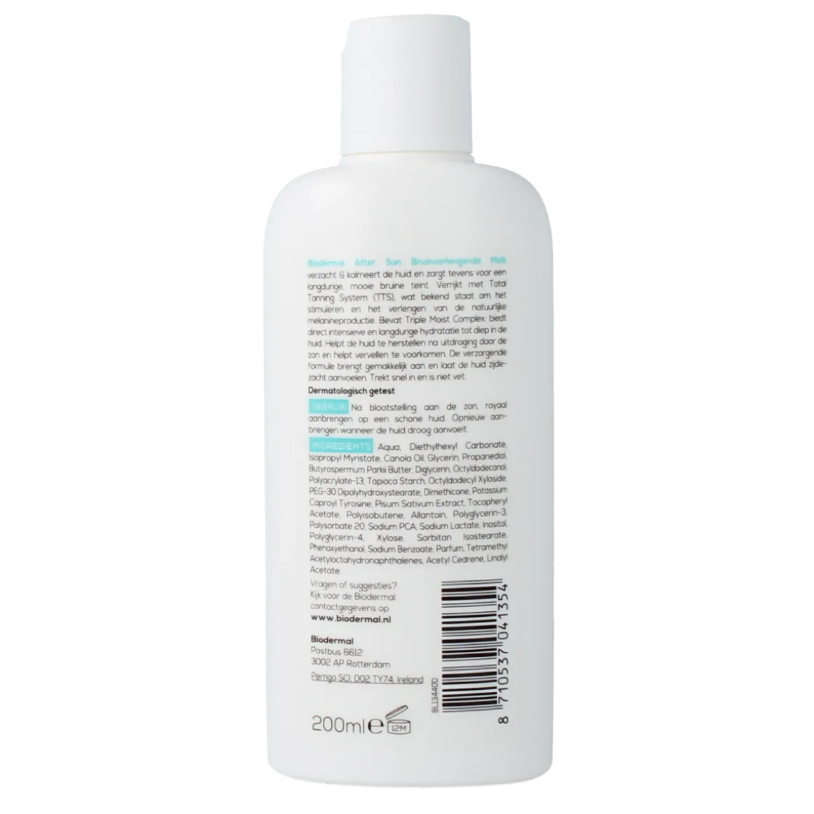 Biodermal Aftersun bruinverlengende melk