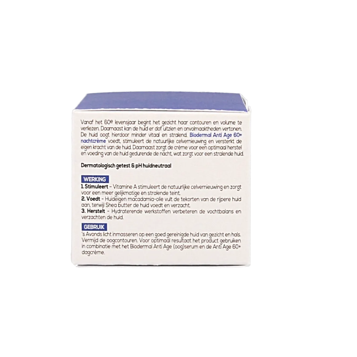 Biodermal Nachtcreme anti-age 60+