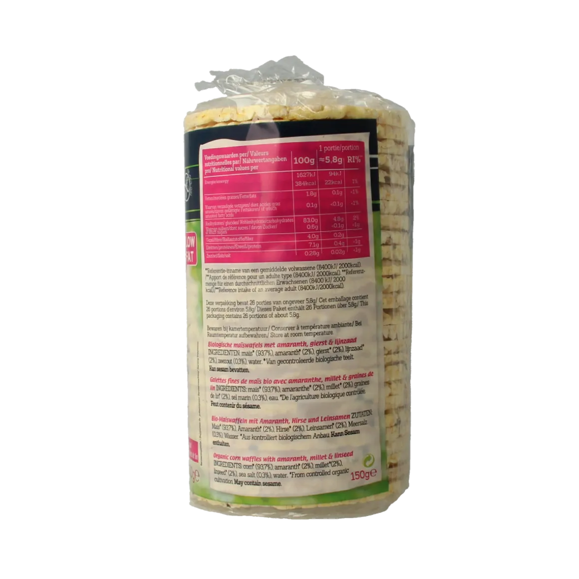 Biofood Maiswafels bio