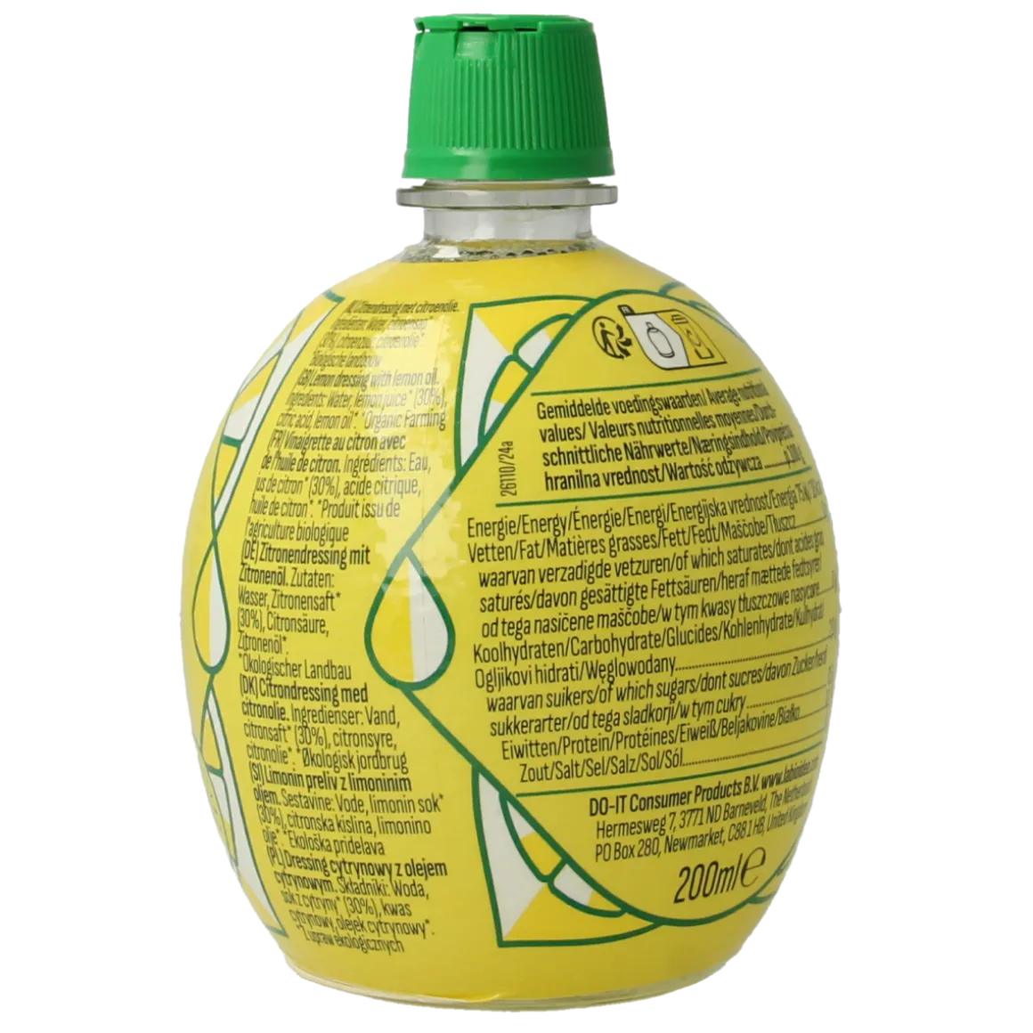 Bioidea Citroensap knijpfles bio