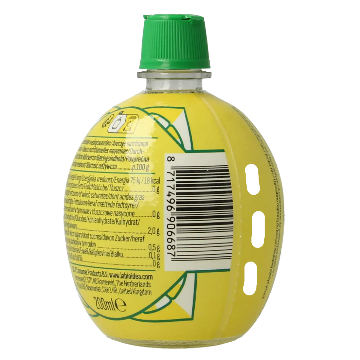Bioidea Citroensap knijpfles bio