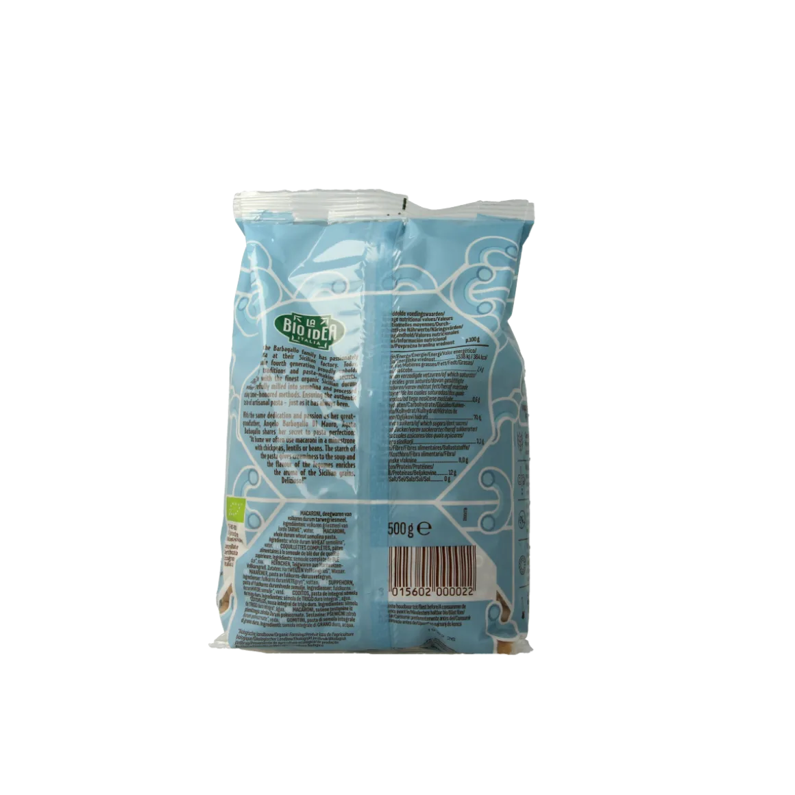 Bioidea Macaroni volkoren elleboogjes bio