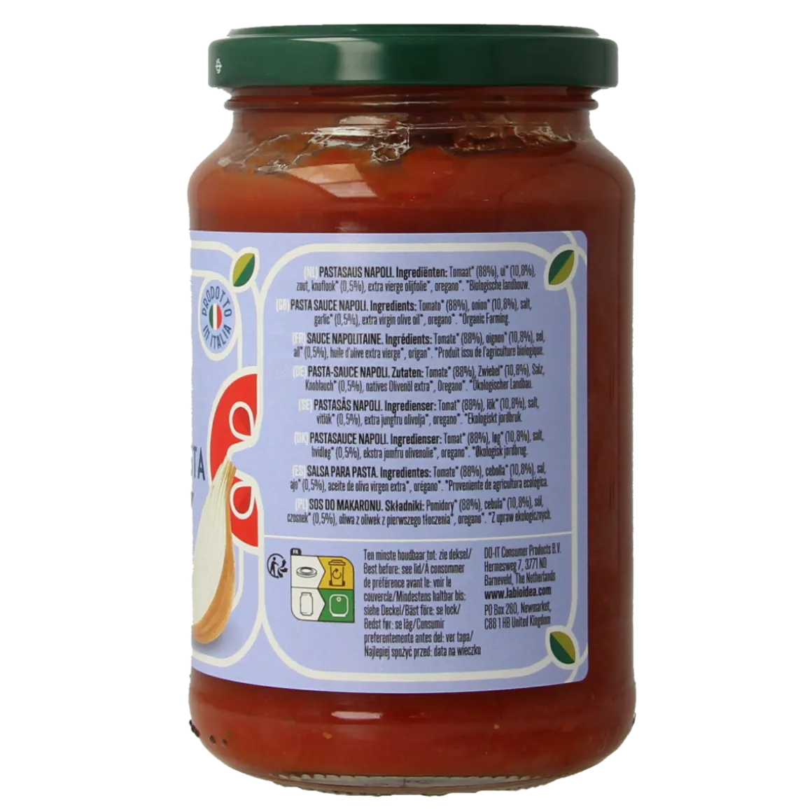 Bioidea Pastasaus napoli bio