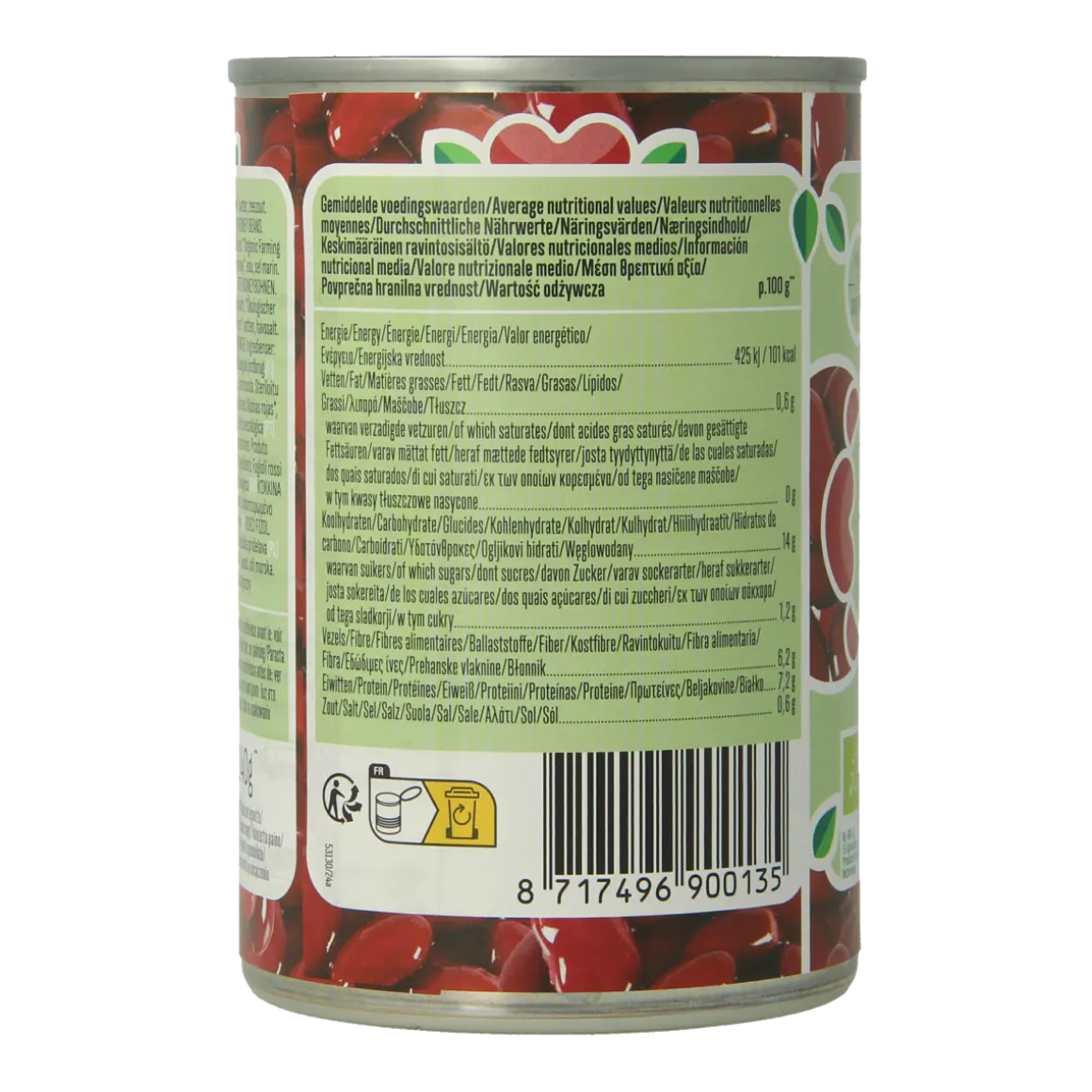 Bioidea Rode kidneybonen bio