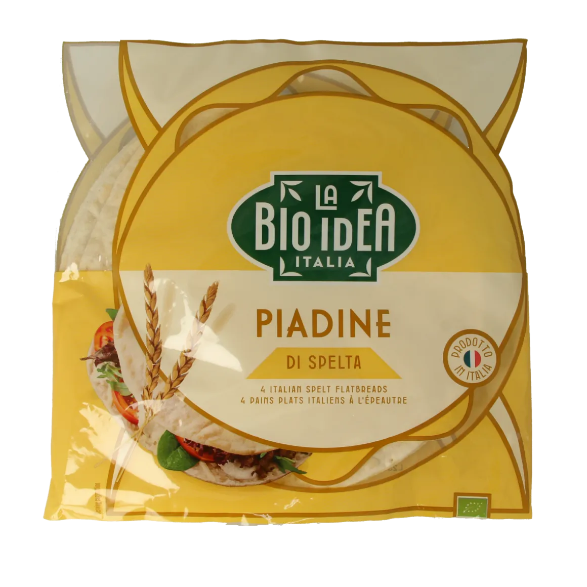 Bioidea Spelt piadine wrap bio