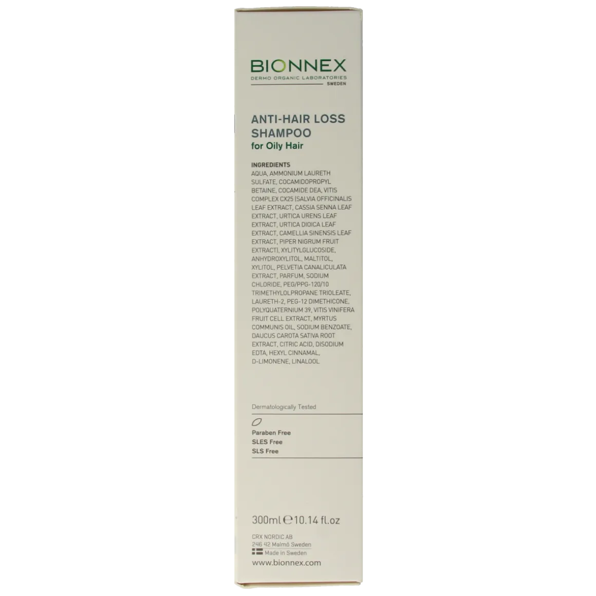 Bionnex Shampoo anti hair loss for oily hair