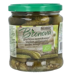 Bionova Augurken zoet zuur bio