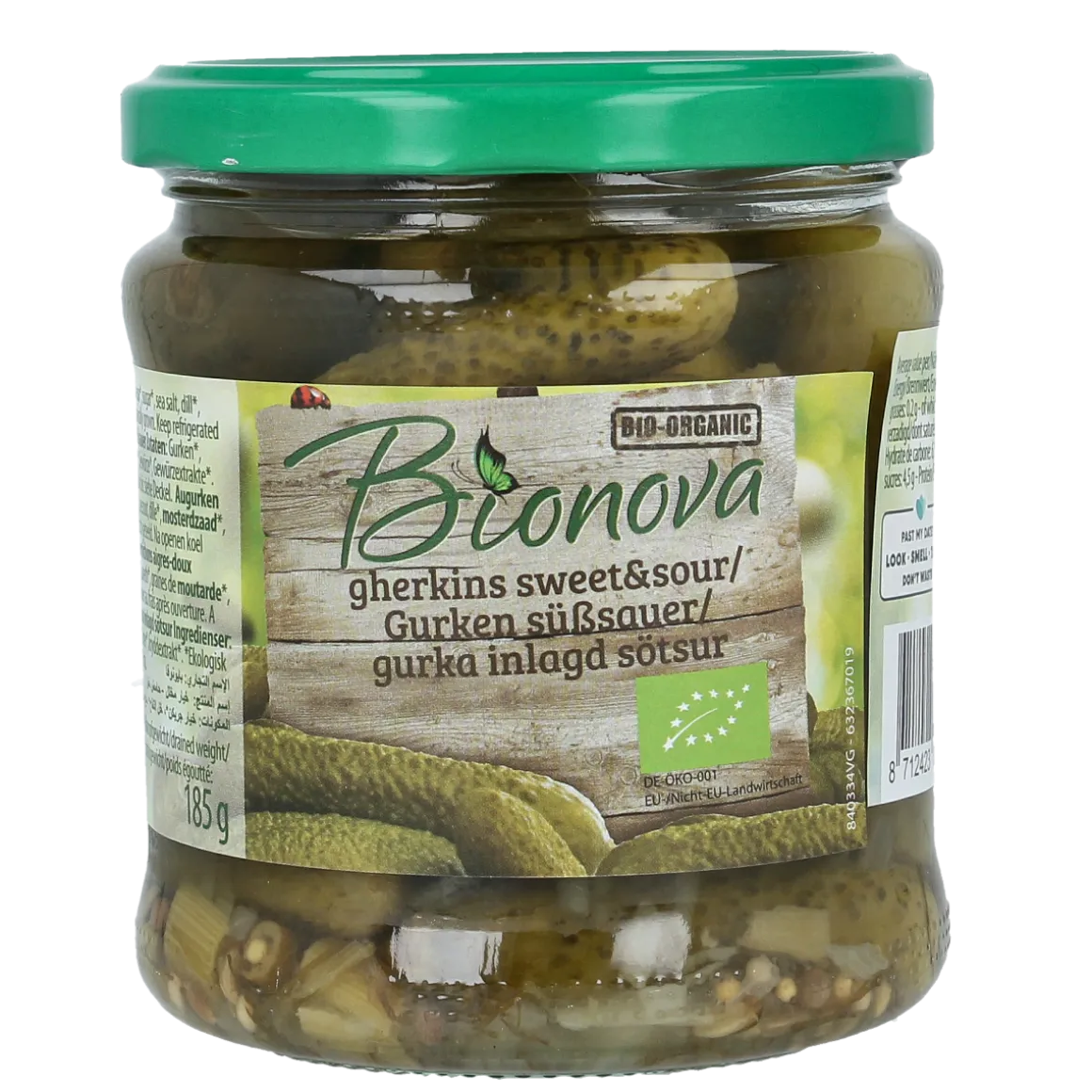 Bionova Augurken zoet zuur bio