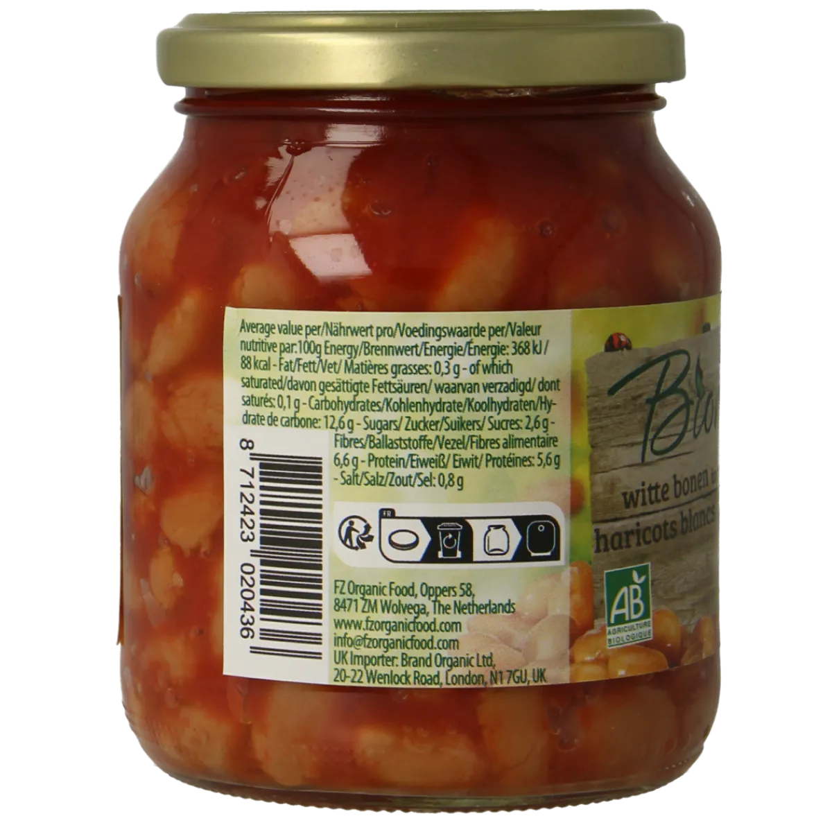 Best Bionova Witten bonen in tomatensaus bio