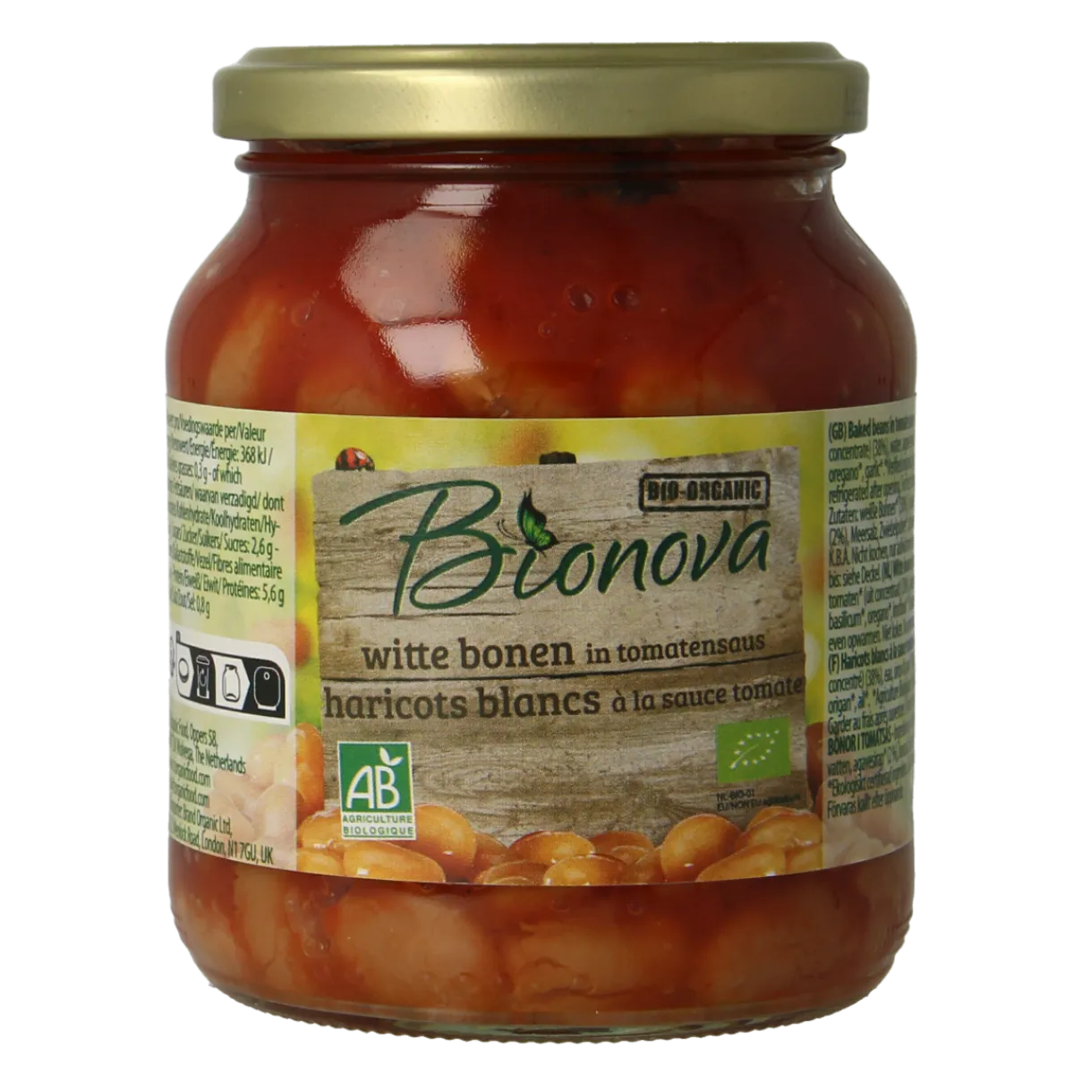 Best Bionova Witten bonen in tomatensaus bio