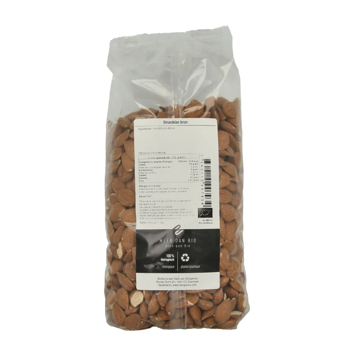 Bionut Amandelen bruin bio