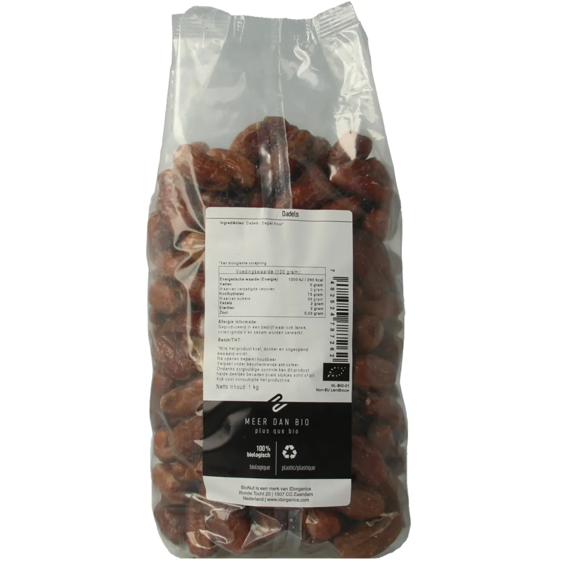 Bionut Dadels deglet nour bio