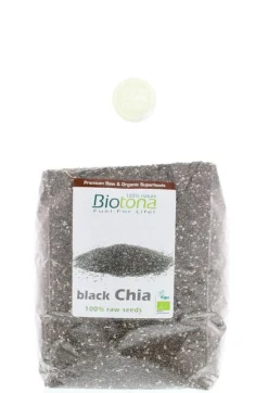 Best Biotona Black chia raw seeds bio