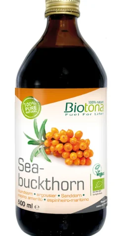 Clearance Biotona Seabuckthorn juice bio