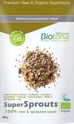 Clearance Biotona Supersprouts raw seeds bio