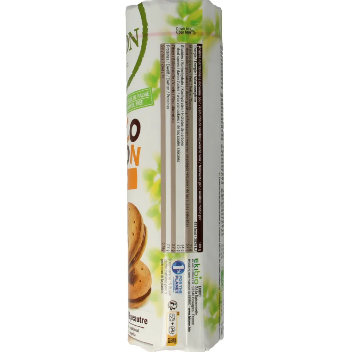 Clearance Bisson Choco bisson cacao speltmeel bio