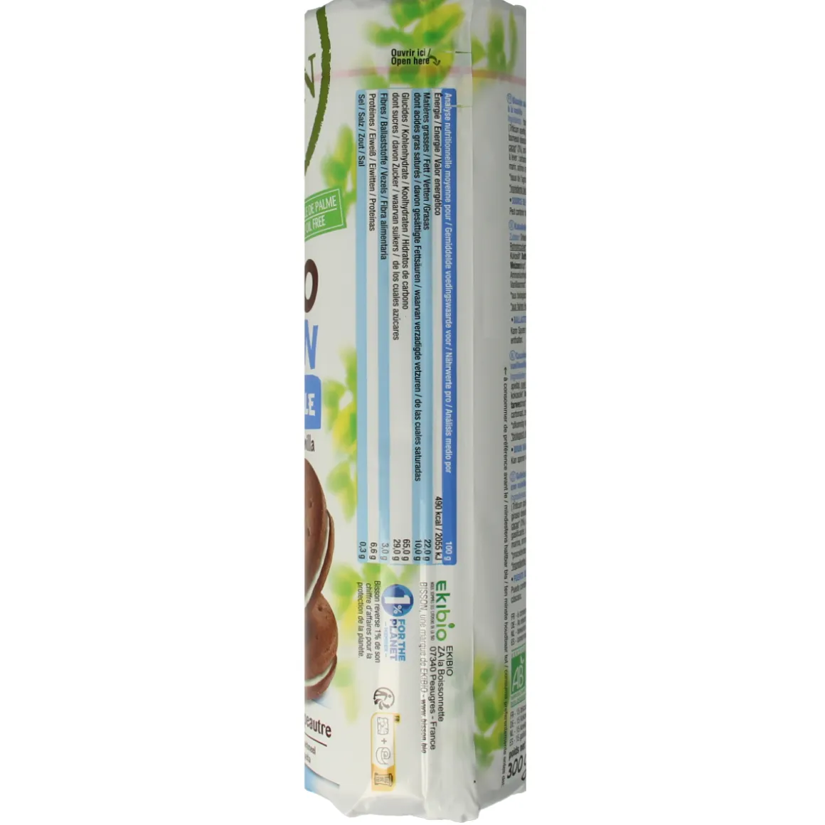 Bisson Choco Bisson cacao vanille bio