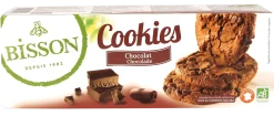 Bisson Chocolade cookies met stukjes pure chocola bio