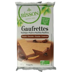 Bisson Chocolade wafels gaufrettes bio