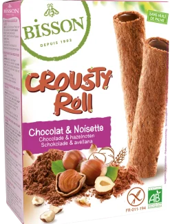 Bisson Crousty roll choco hazelnoot bio
