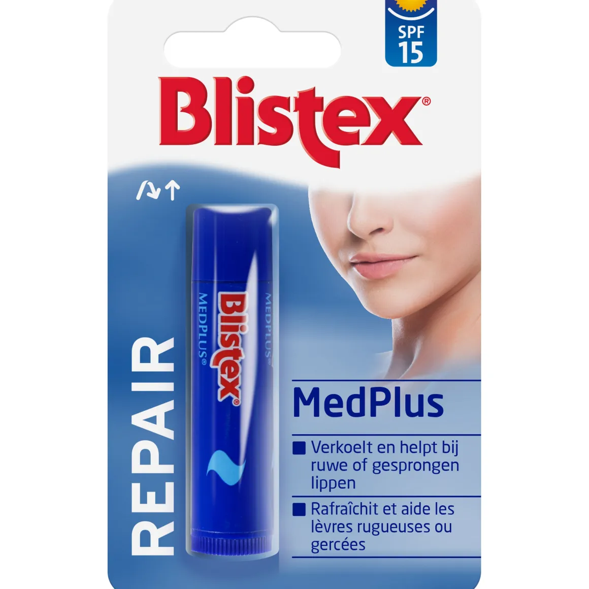 Blistex Lippenbalsem med plus stick hang