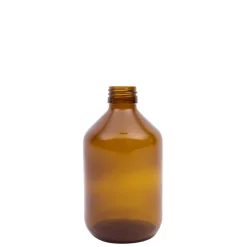 Clearance Blockland Medicijnfles bruin gedopt 500ml/28mm