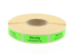 Sale Blockland Strooketiket vervolg verpakking 30 x 10mm