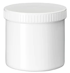 Blockland Zalfpot wit PP plastobel gedopt 500ml