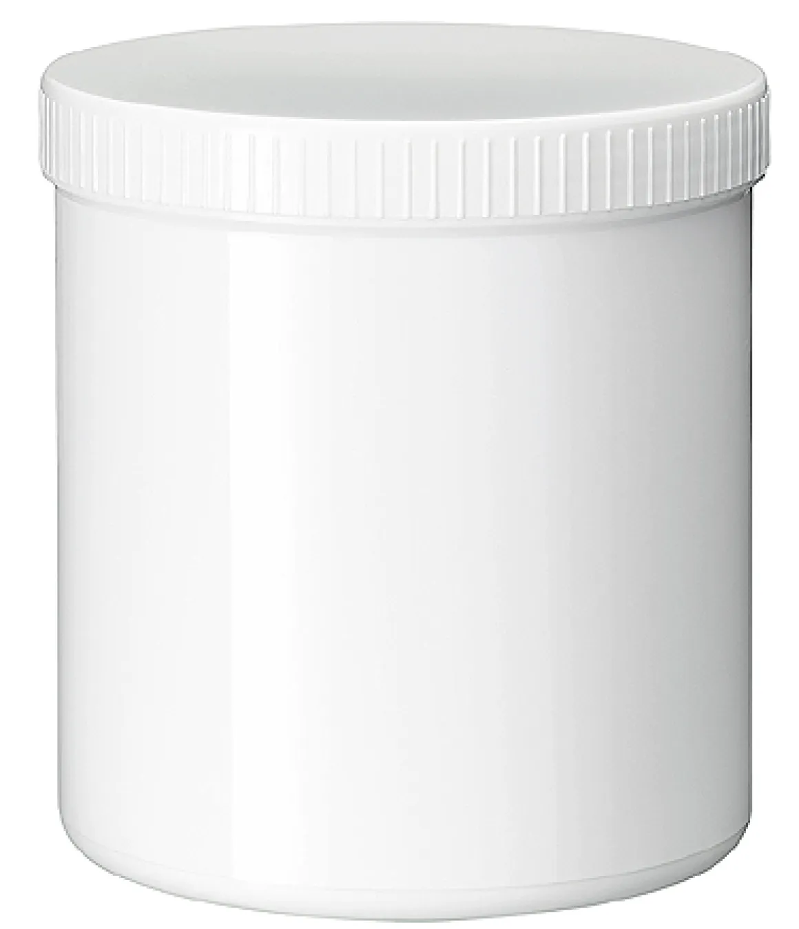 New Blockland Zalfpot wit PP plastobel gedopt 200ml schroefdop