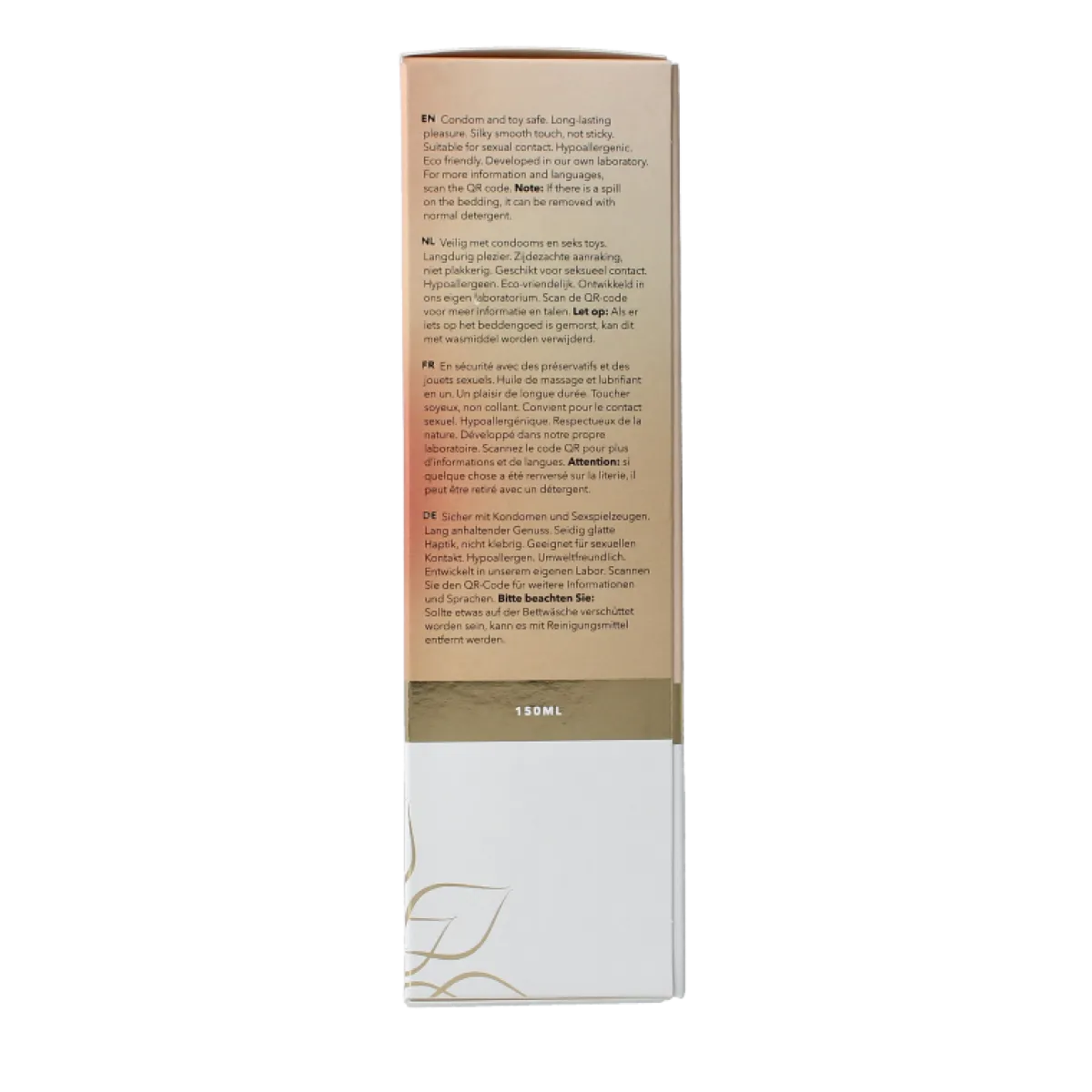 New Bodygliss Silky soft massageolie champagne strawberry