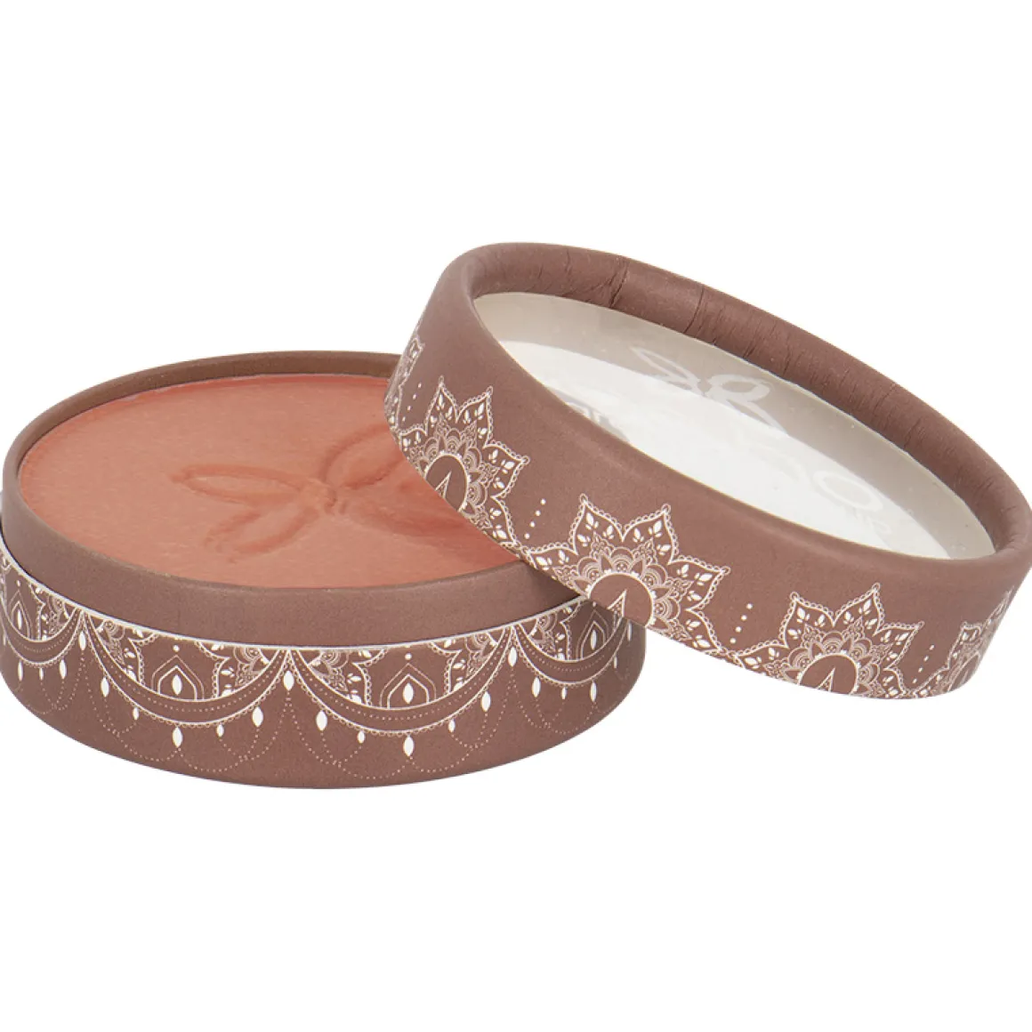 Boho green makeup Blush bois de rose 01