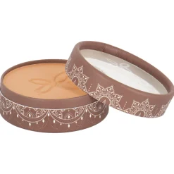 Boho green makeup Compact powder beige hale 04