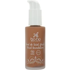 Boho green makeup Liquid foundation 08 brun froid