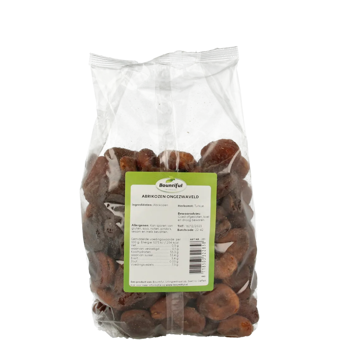 Bountiful Abrikozen ongezwaveld