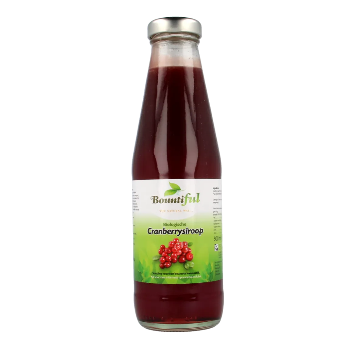 Bountiful Cranberrysiroop bio