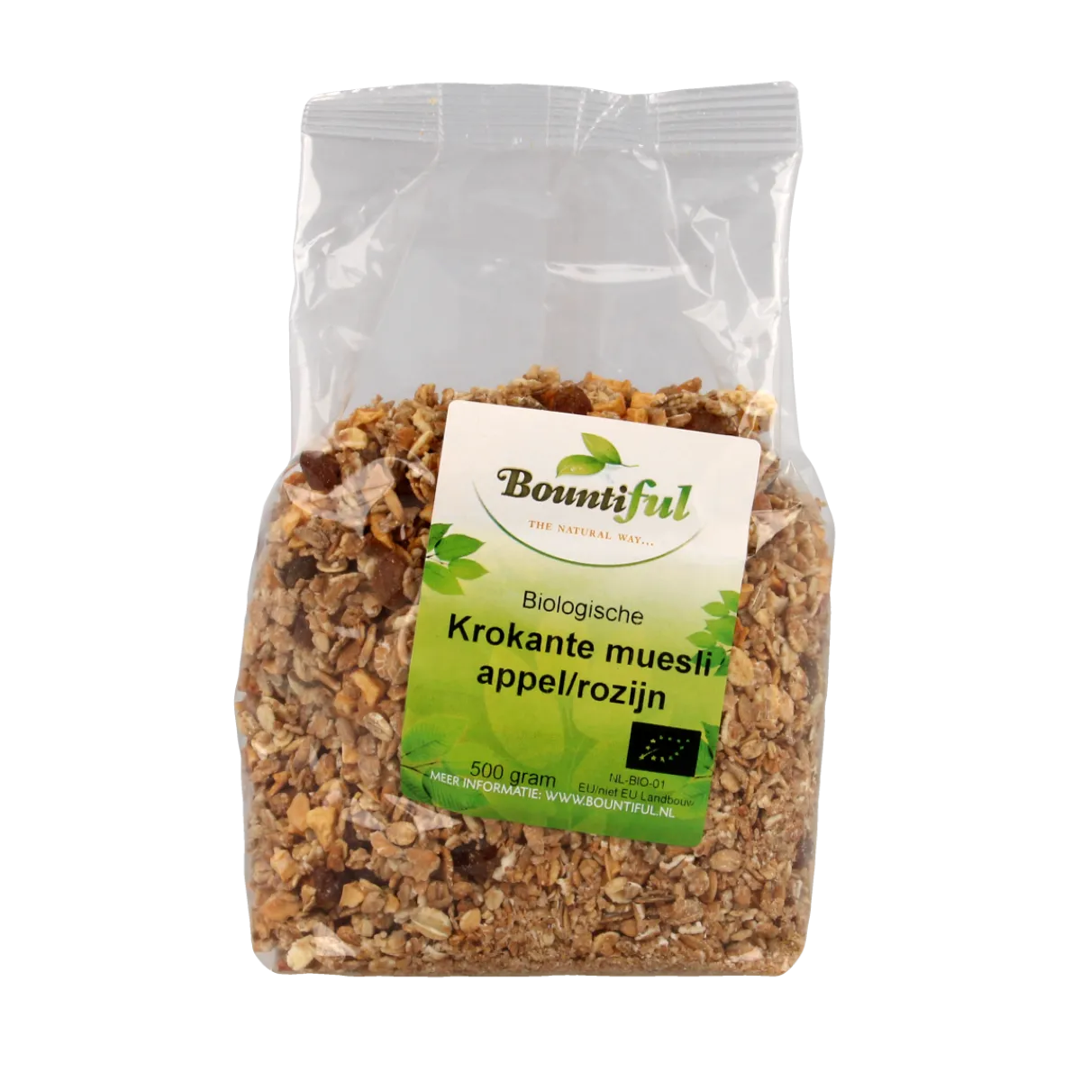 Outlet Bountiful Granola appel rozijn muesli bio