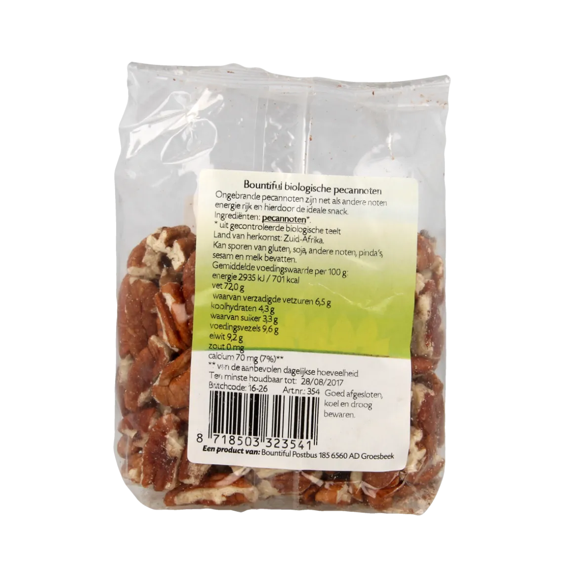 Bountiful Pecannoten bio