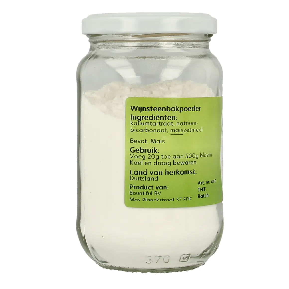 Bountiful Wijnsteenbakpoeder