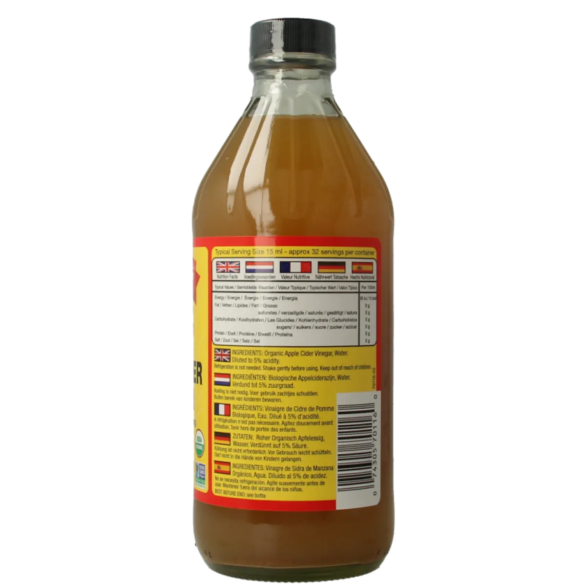 Outlet Bragg Appelazijn bio