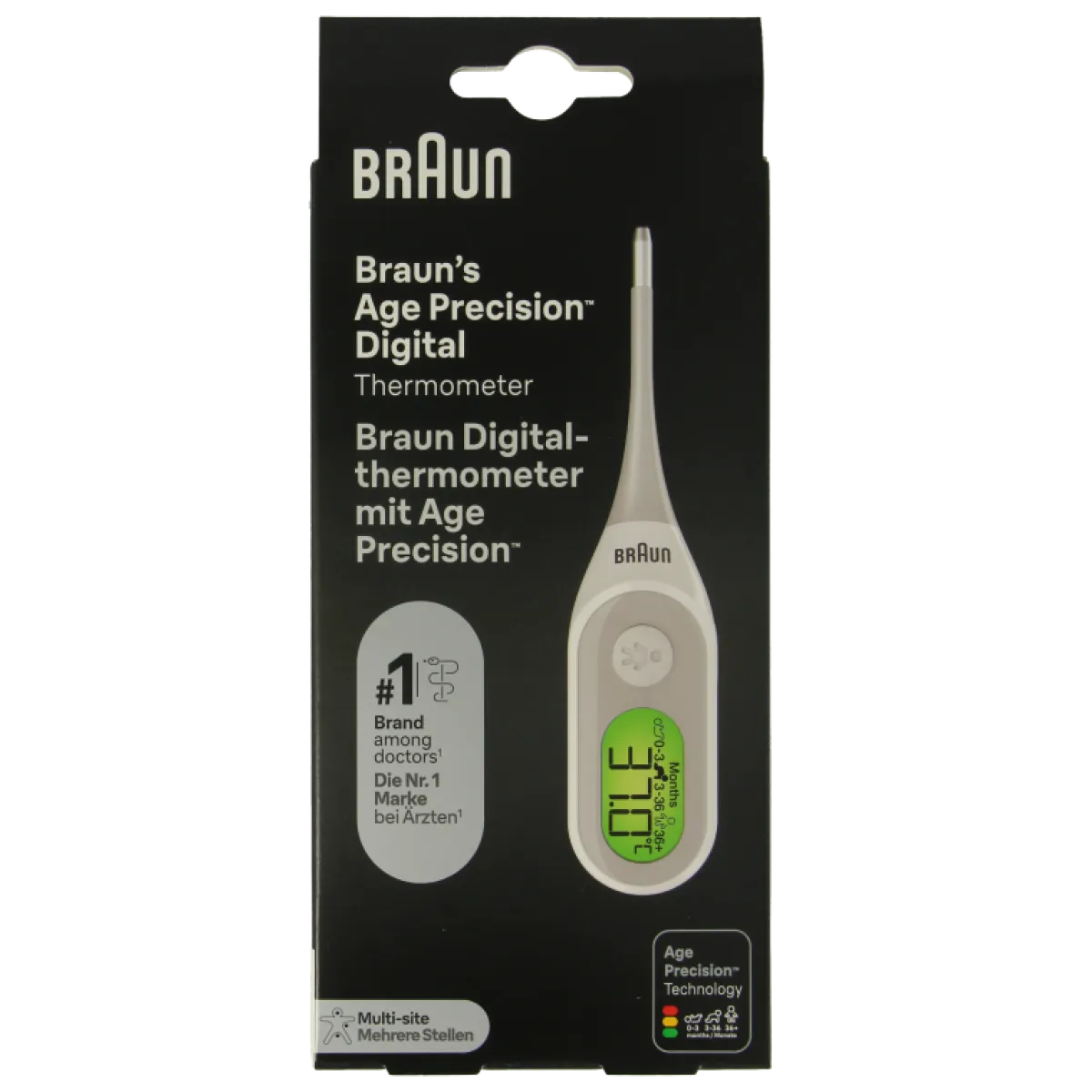 Braun Thermometer digitaal PRT2000